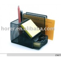 metal mesh Desktop organizer